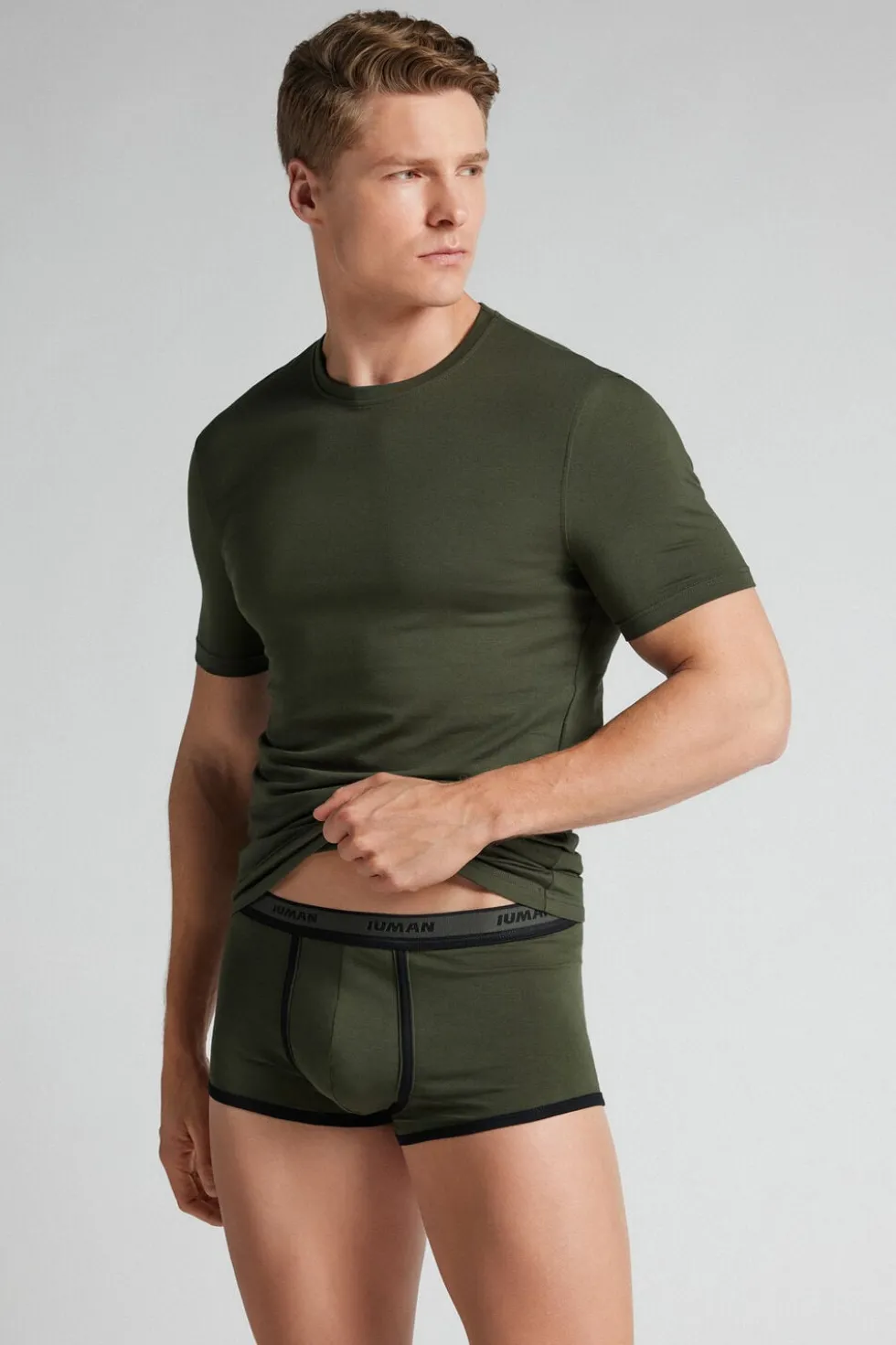 Superior Cotton Boxers with Logo