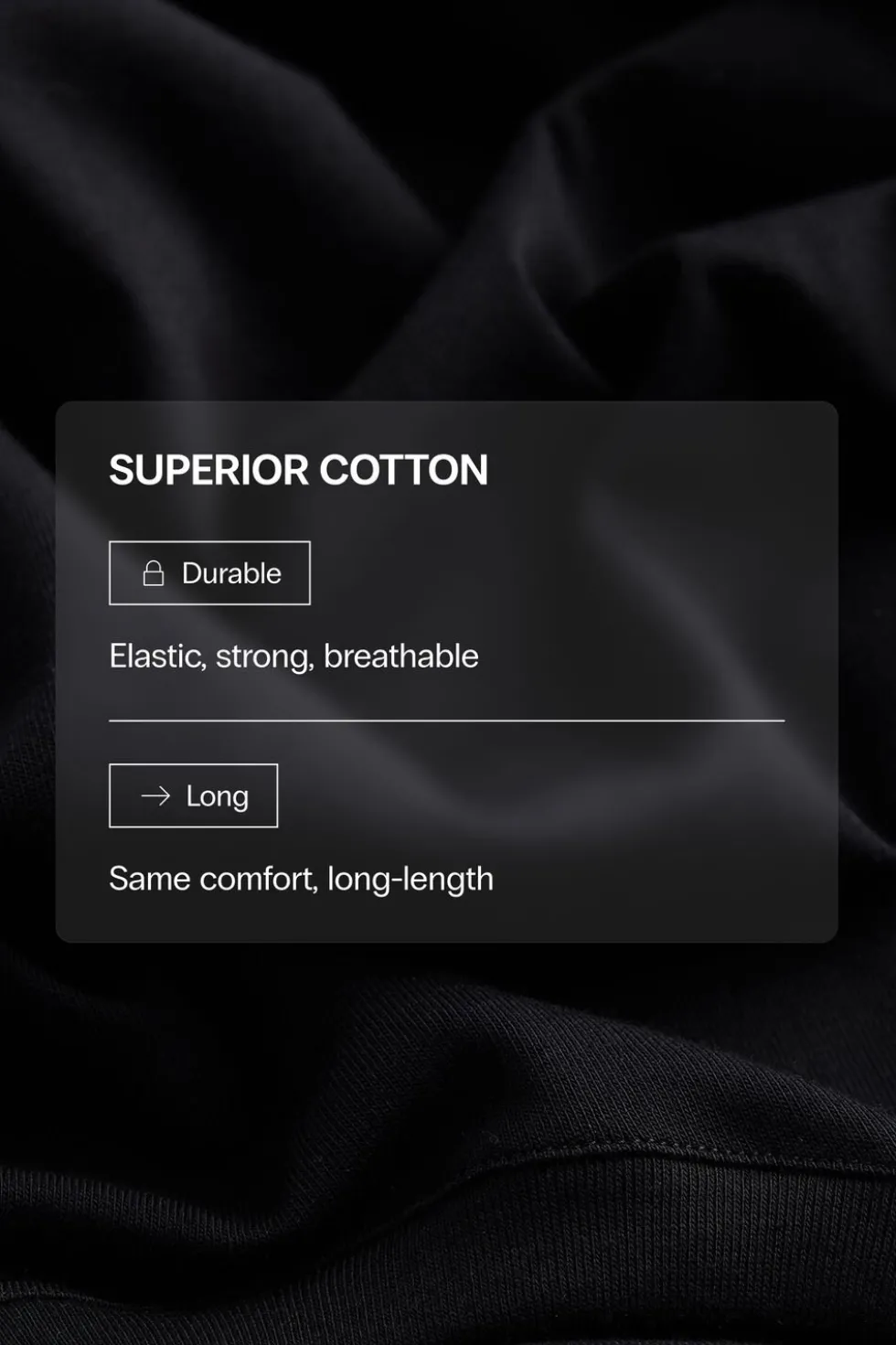 Superior Cotton Long Boxers