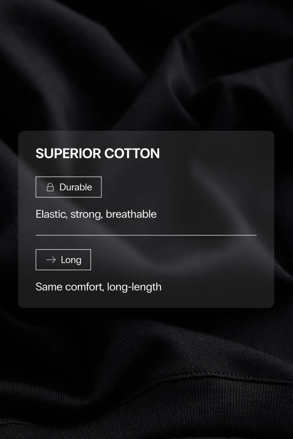 Superior Cotton Long Boxers