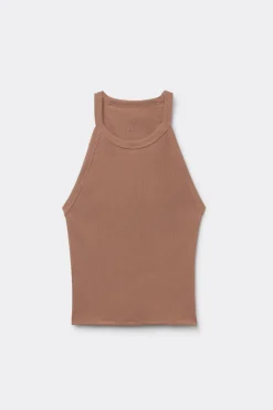 Superior Cotton Ribbed Crop Top