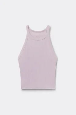 Superior Cotton Ribbed Crop Top