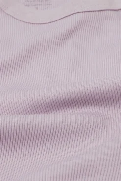 Superior Cotton Ribbed Crop Top