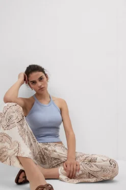 Superior Cotton Ribbed Crop Top