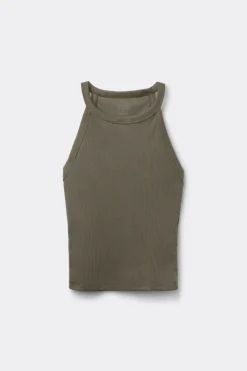 Superior Cotton Ribbed Crop Top