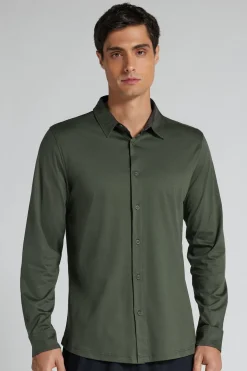 Superlight Mercerized Cotton Long Sleeve Shirt Filo Premium