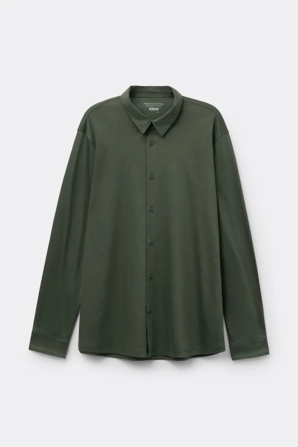 Superlight Mercerized Cotton Long Sleeve Shirt Filo Premium