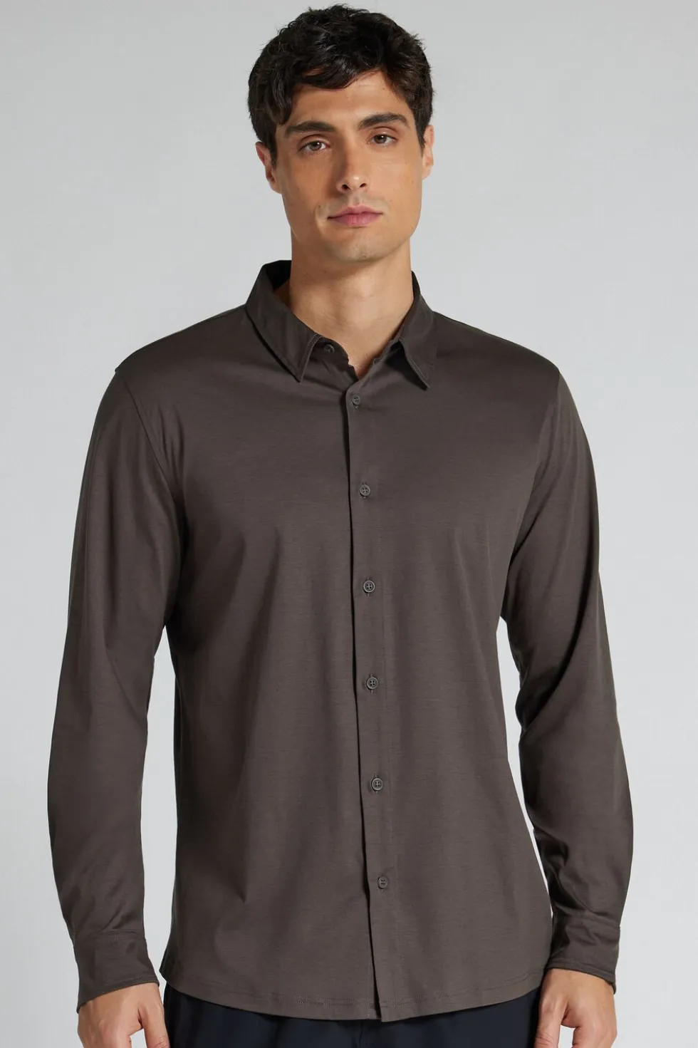Superlight Mercerized Cotton Long Sleeve Shirt Filo Premium