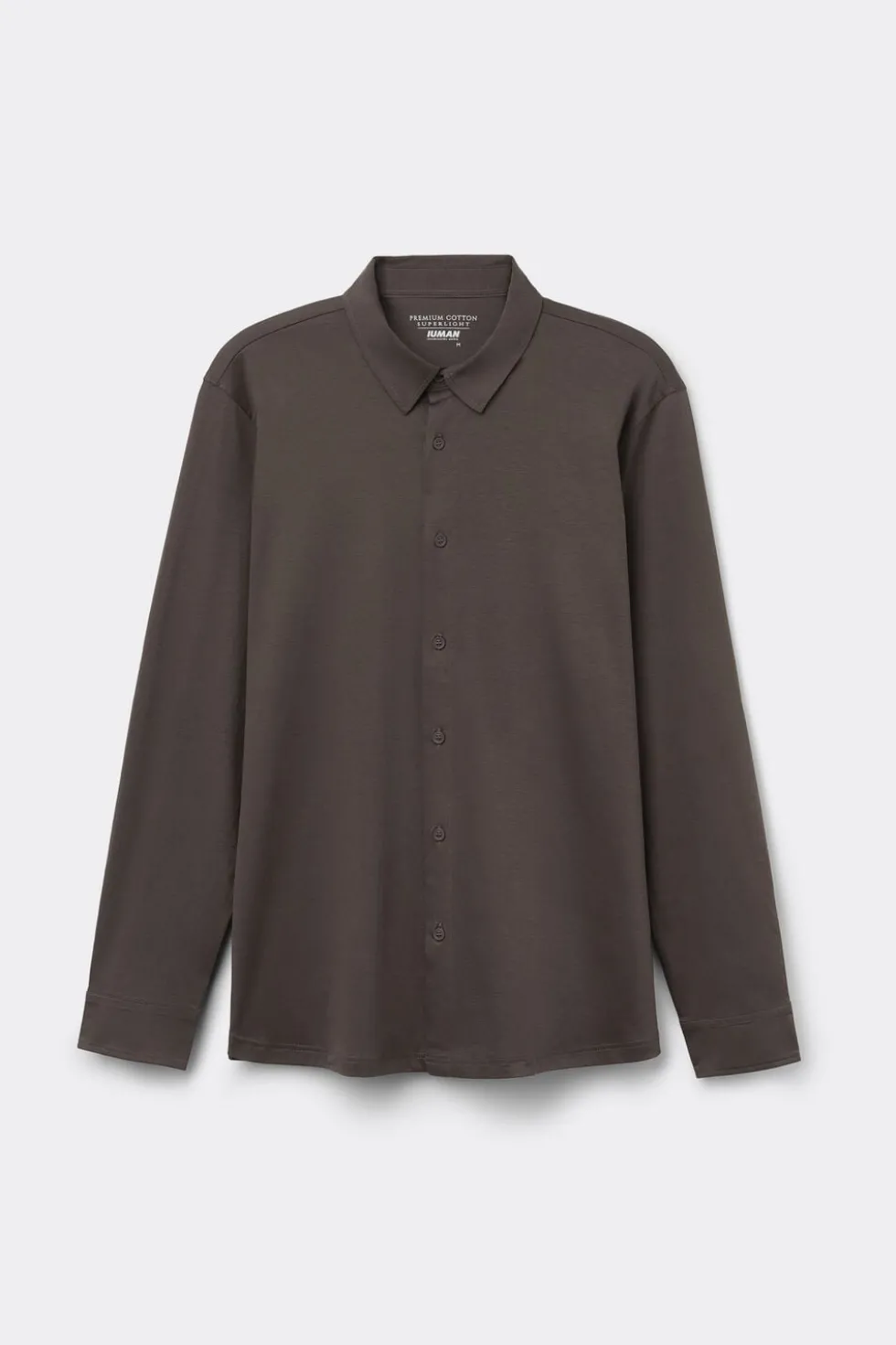 Superlight Mercerized Cotton Long Sleeve Shirt Filo Premium