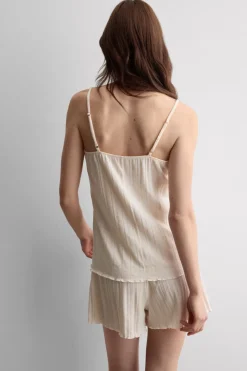 Sweet Pointelle Short Pajamas