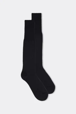Tall Sateen Egyptian Cotton Socks
