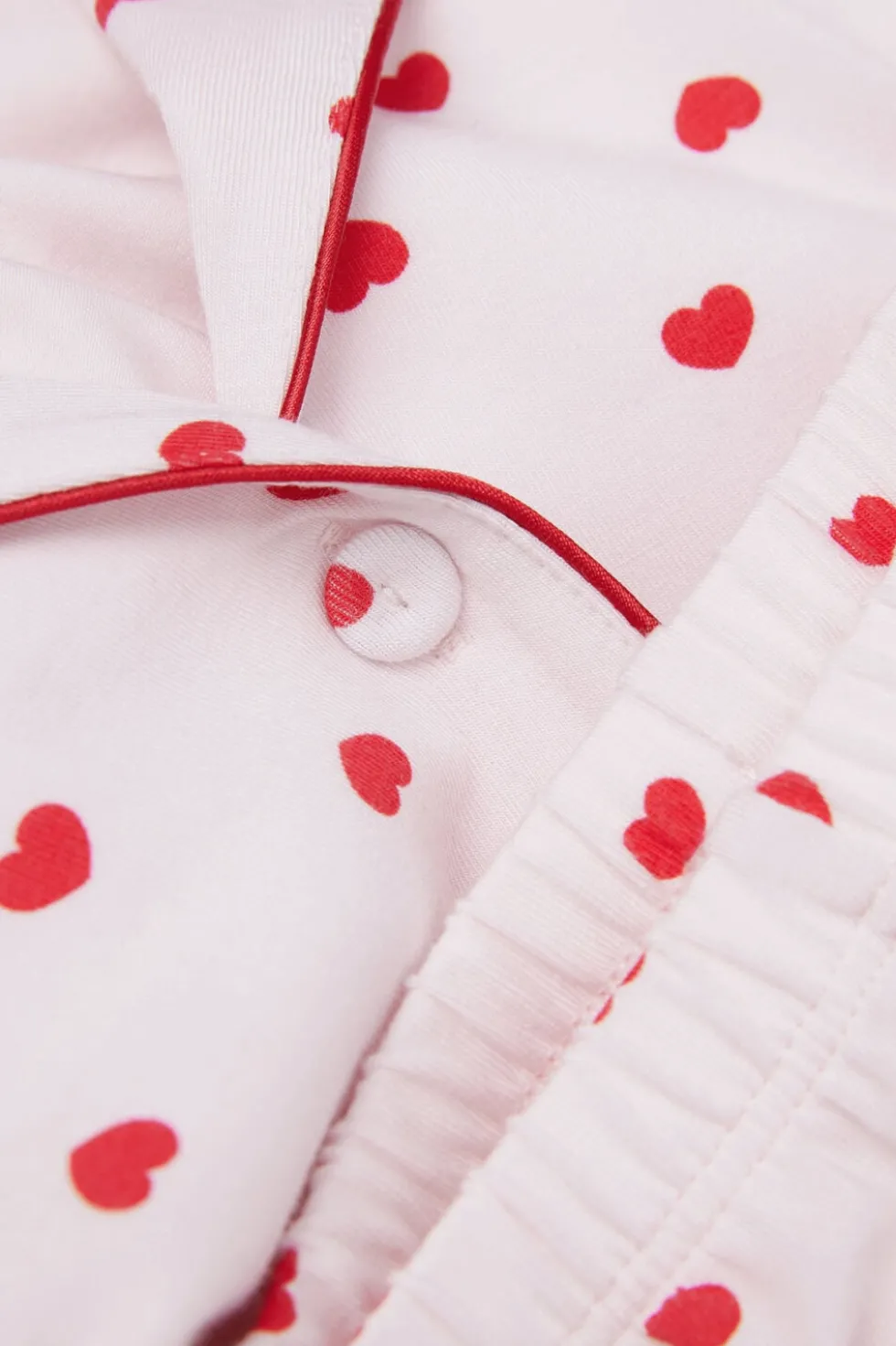 The Love Club Modal Button Up Short Pajamas