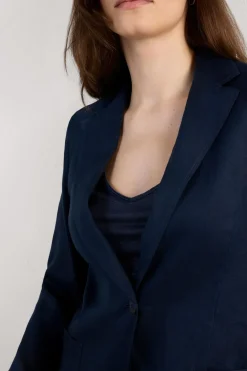 The Pure Linen Jacket in Linen Fabric