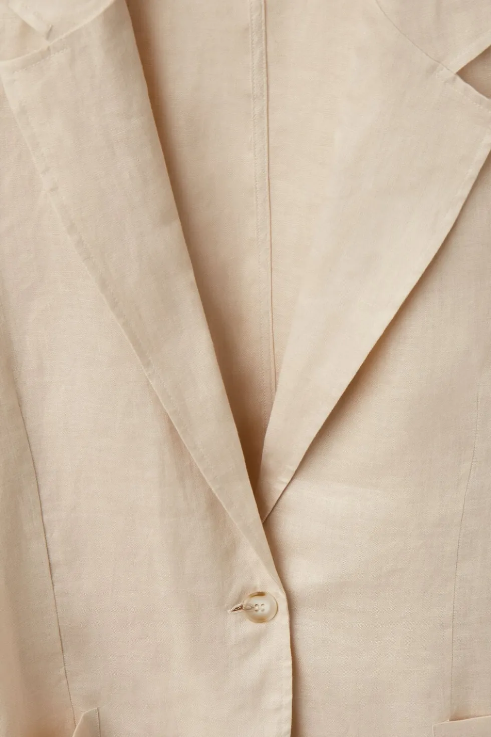 The Pure Linen Jacket in Linen Fabric