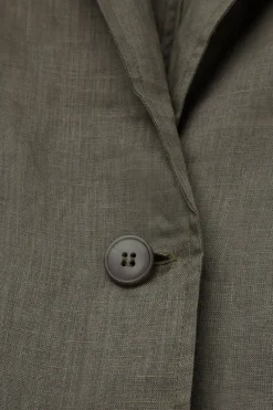 The Pure Linen Jacket in Linen Fabric