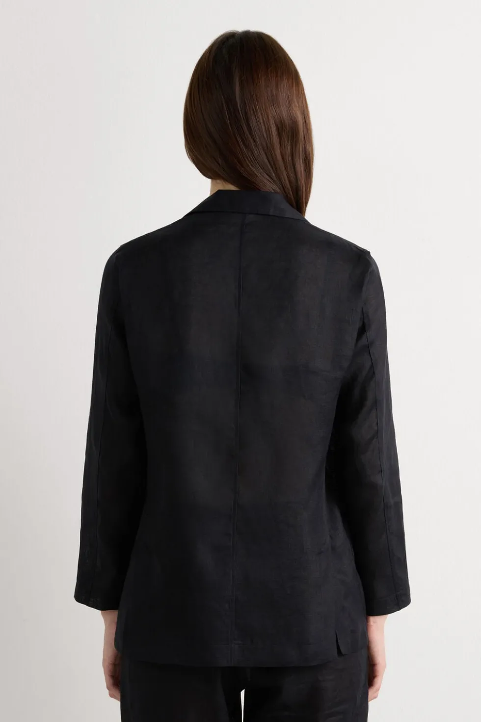 The Pure Linen Jacket in Linen Fabric