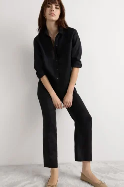The Pure Linen Shirt in Linen Fabric