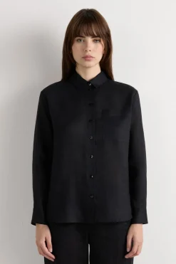 The Pure Linen Shirt in Linen Fabric
