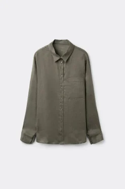 The Pure Linen Shirt in Linen Fabric