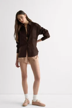 The Pure Linen Shirt in Linen Fabric