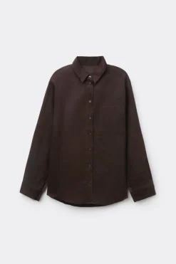 The Pure Linen Shirt in Linen Fabric