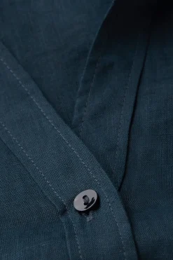 The Pure Linen Short Sleeve Shirt in Linen Fabric