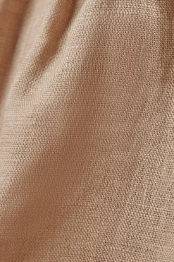 The Pure Linen Shorts in Linen Fabric