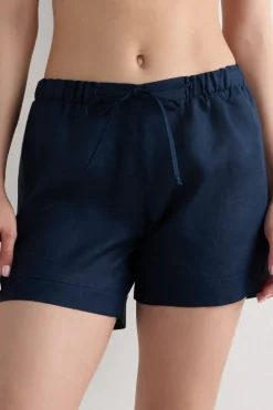 The Pure Linen Shorts in Linen Fabric