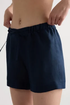 The Pure Linen Shorts in Linen Fabric