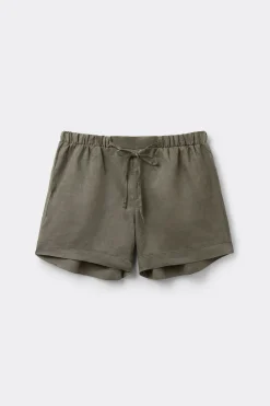 The Pure Linen Shorts in Linen Fabric