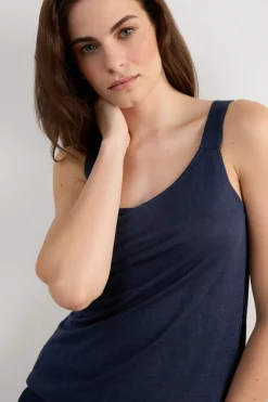 The Pure Linen Tank Top in Linen