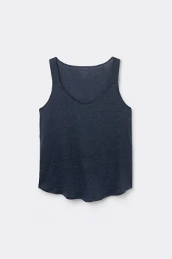 The Pure Linen Tank Top in Linen