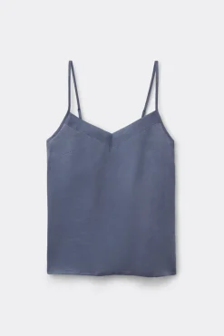The Pure Linen Top in Linen Fabric