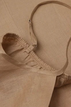 The Pure Linen Top in Linen Fabric