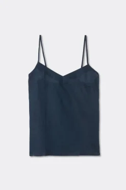 The Pure Linen Top in Linen Fabric