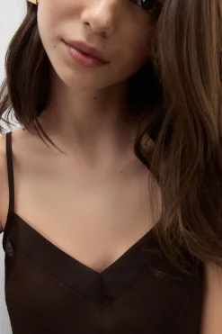 The Pure Linen Top in Linen Fabric