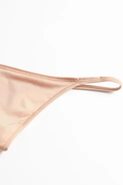 Thong with Ultralight Microfiber Straps