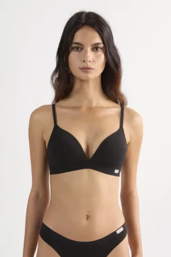 Tiziana Triangle Bra in Cotton