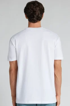 T-Shirt in 100% Cotton with You & Me Embroidery