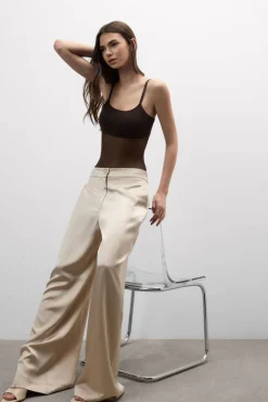 Tulle Cami Bodysuit