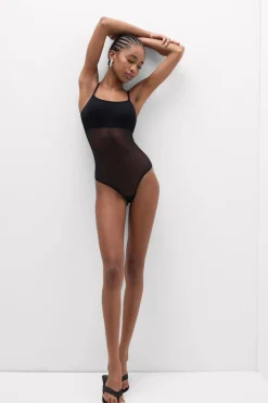 Tulle Cami Bodysuit