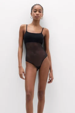 Tulle Cami Bodysuit