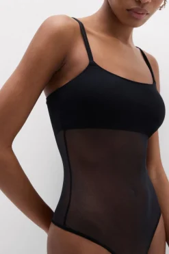 Tulle Cami Bodysuit
