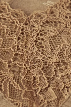 Ultralight Cashmere Lace Long Sleeve Shirt