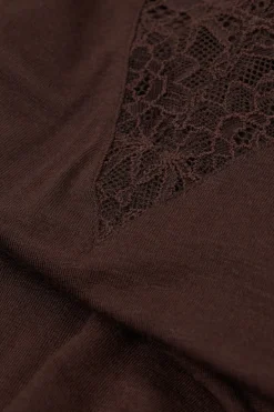 Ultralight Cashmere Lace Long Sleeve Shirt