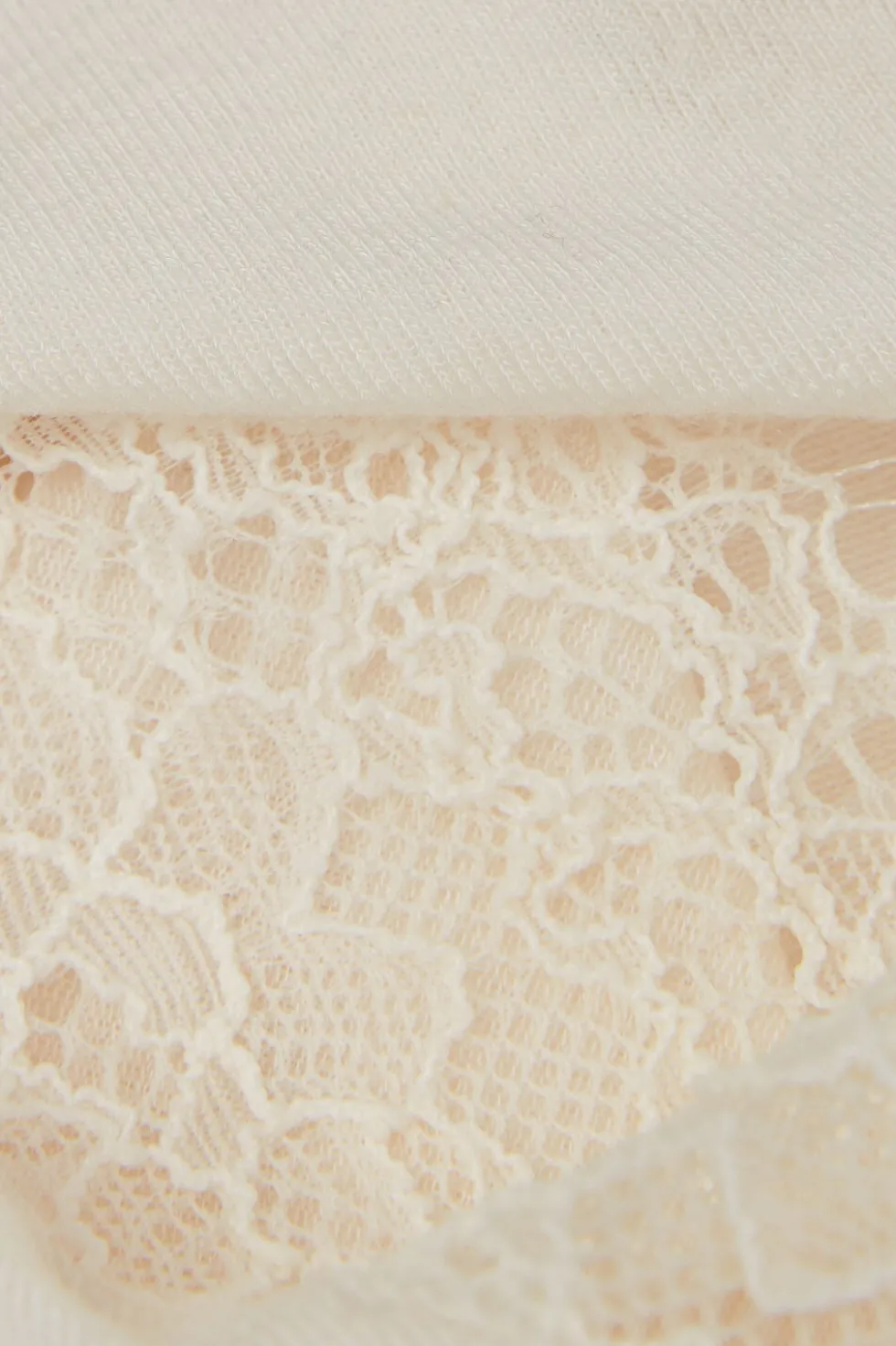 Ultralight Cashmere Lace Long Sleeve Shirt