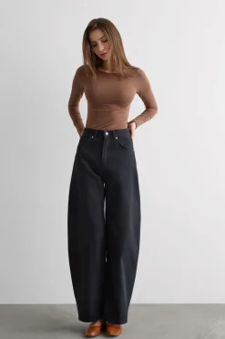 Ultralight Cotton Bateau Neck Top