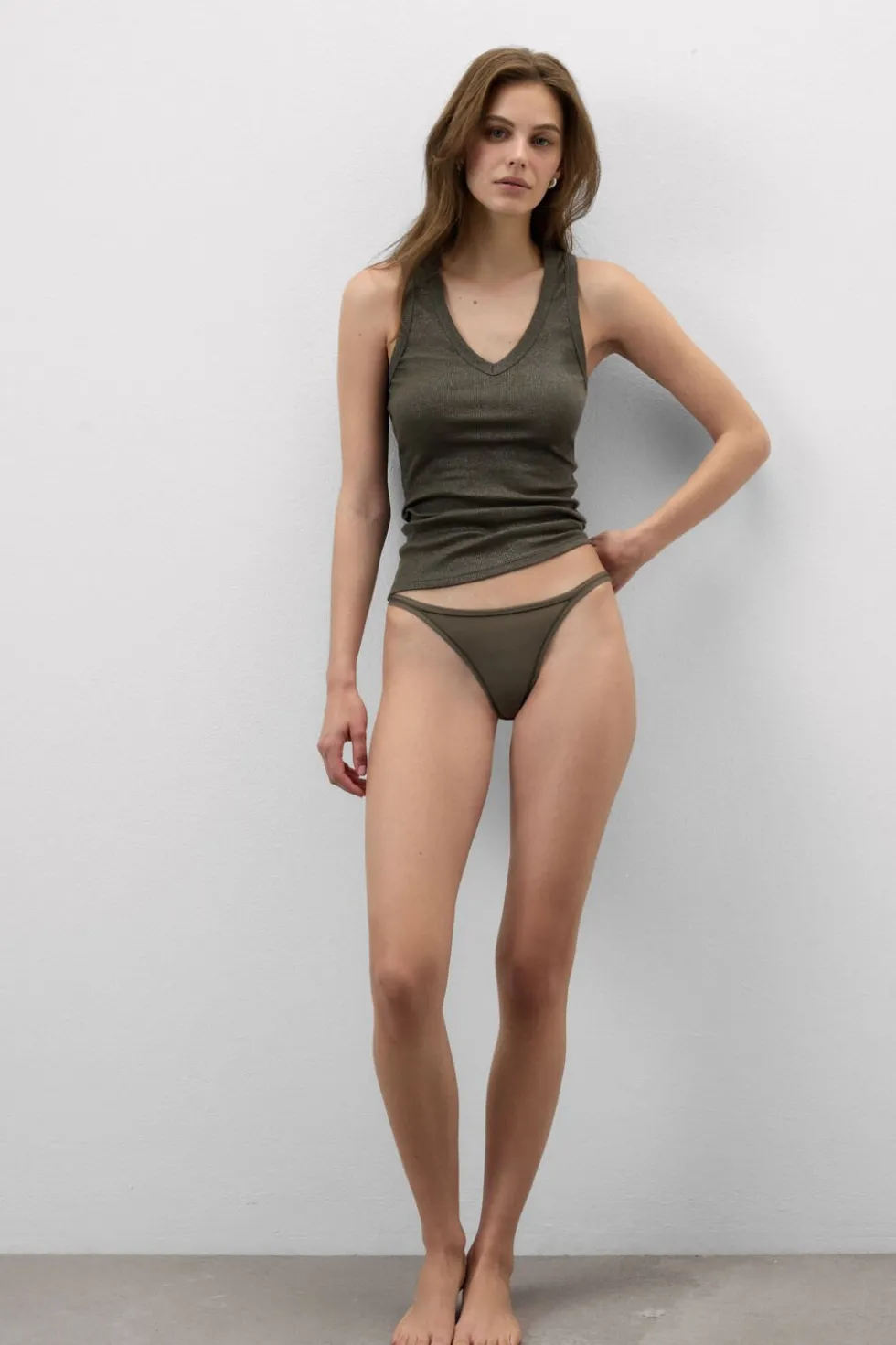 Ultralight Cotton String Thong