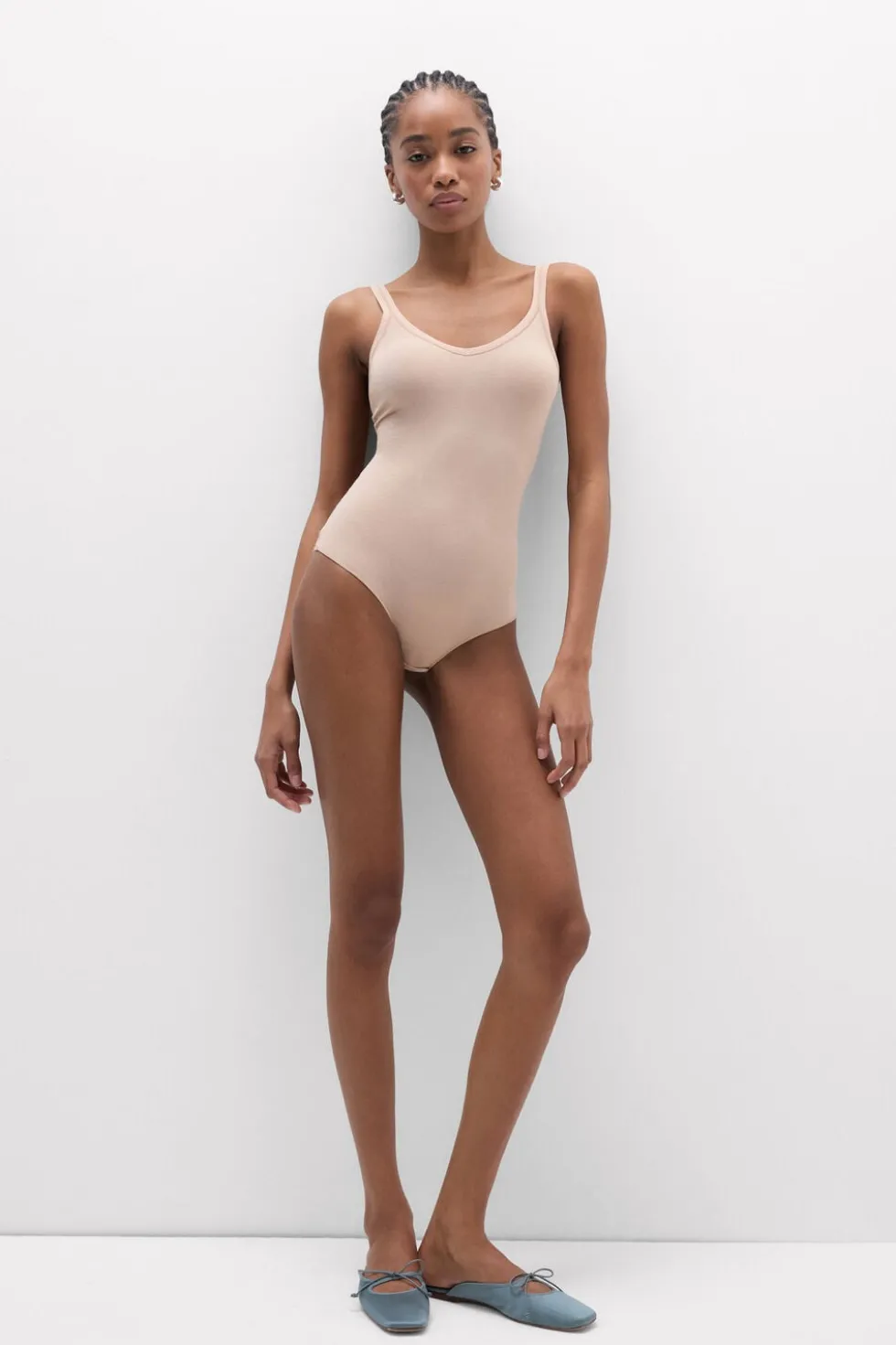 Ultralight Cotton Tank Bodysuit