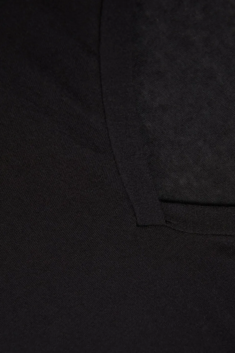 V-neck top in Modal Ultralight with Cashmere