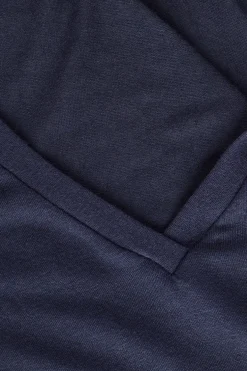 V-neck top in Modal Ultralight with Cashmere